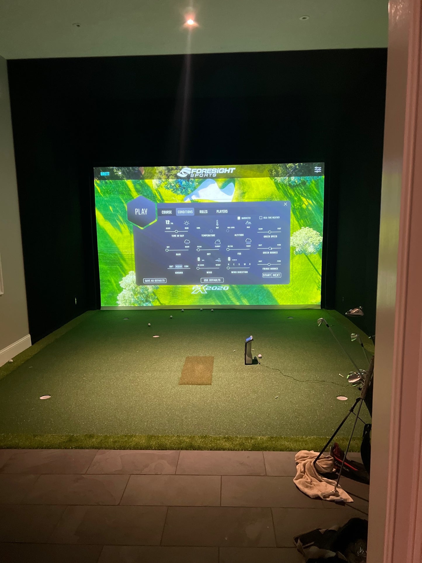 Custom Simulator Greens