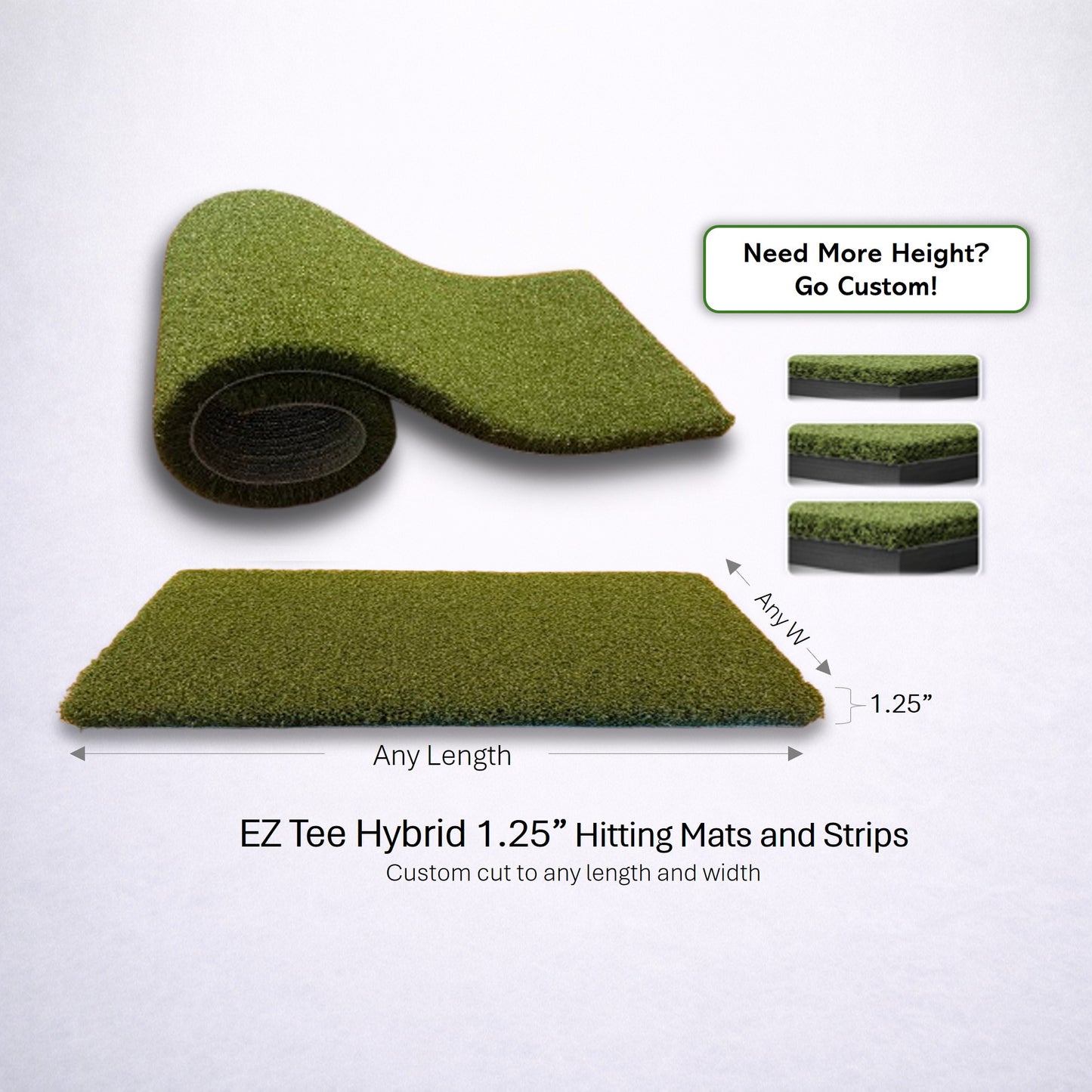 EZ Tee Hybrid Hitting Mats