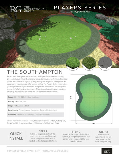 The Southampton (18' x 23')