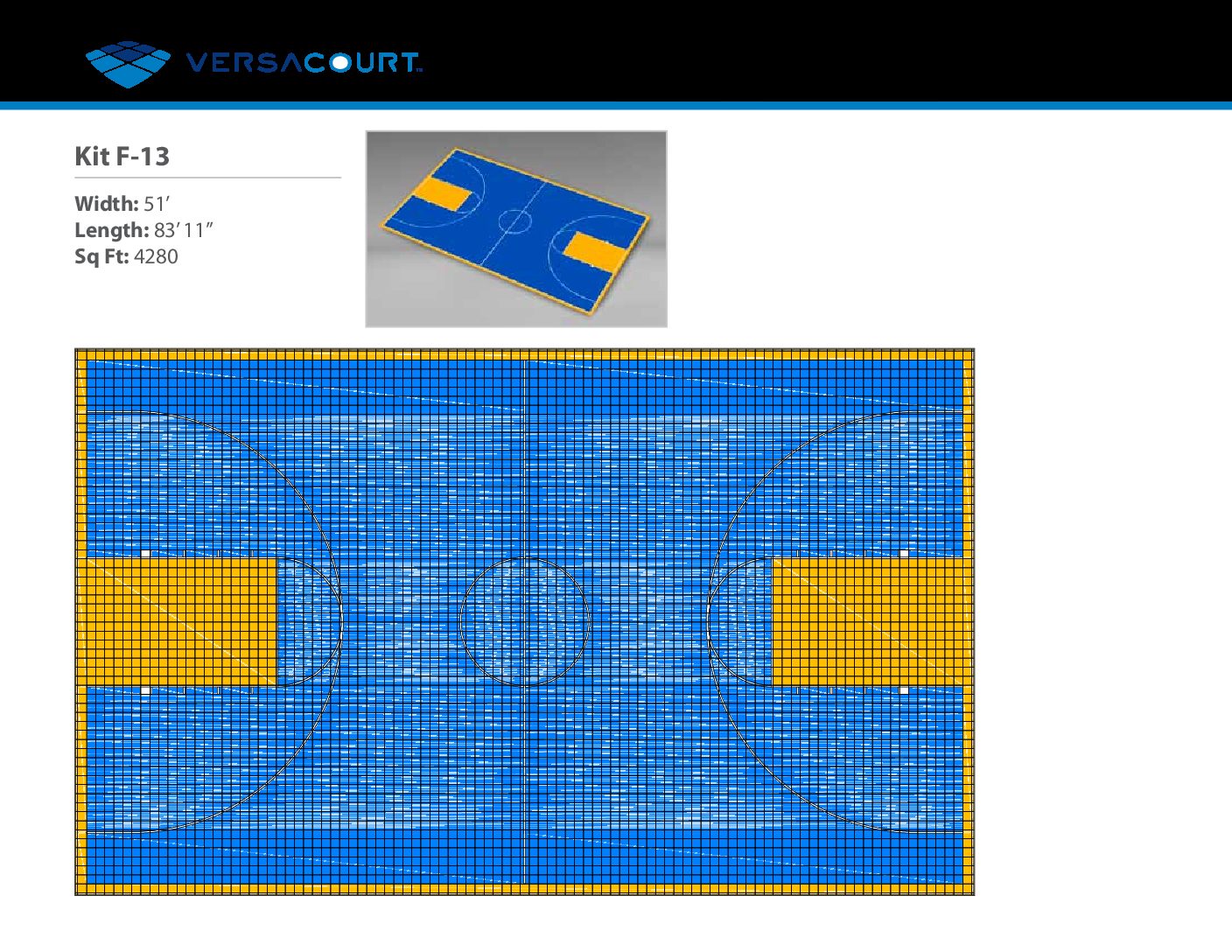 Varsity Model (51' x 84')