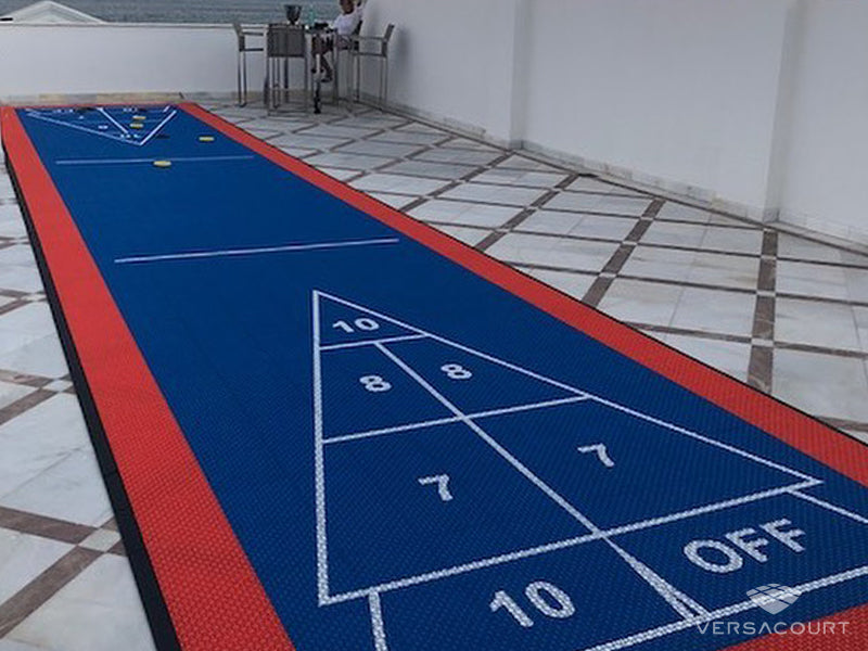 Single Shuffleboard Court Kit (6'3" W x 41'8" L)