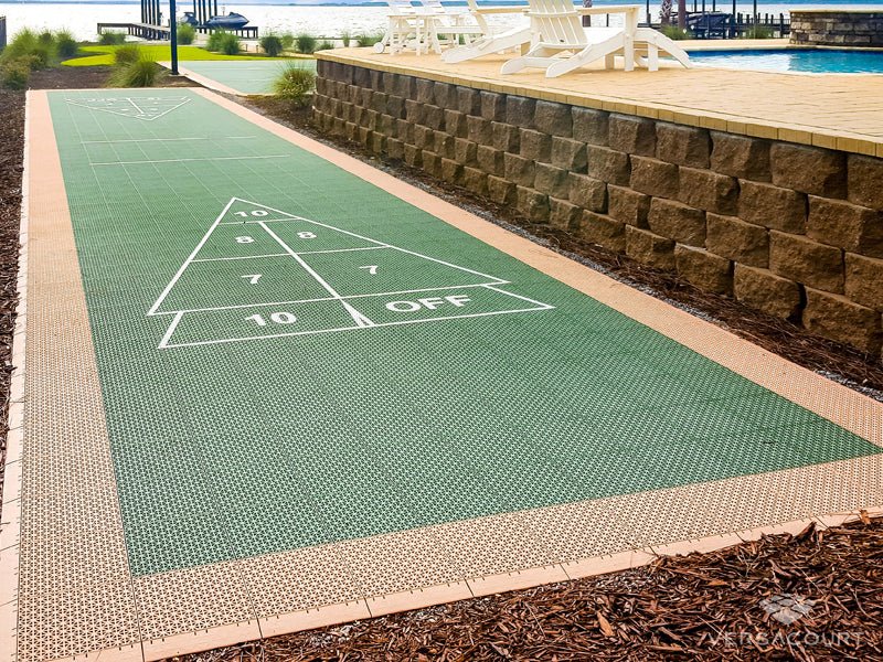 Single Shuffleboard Court Kit (6'3" W x 41'8" L)